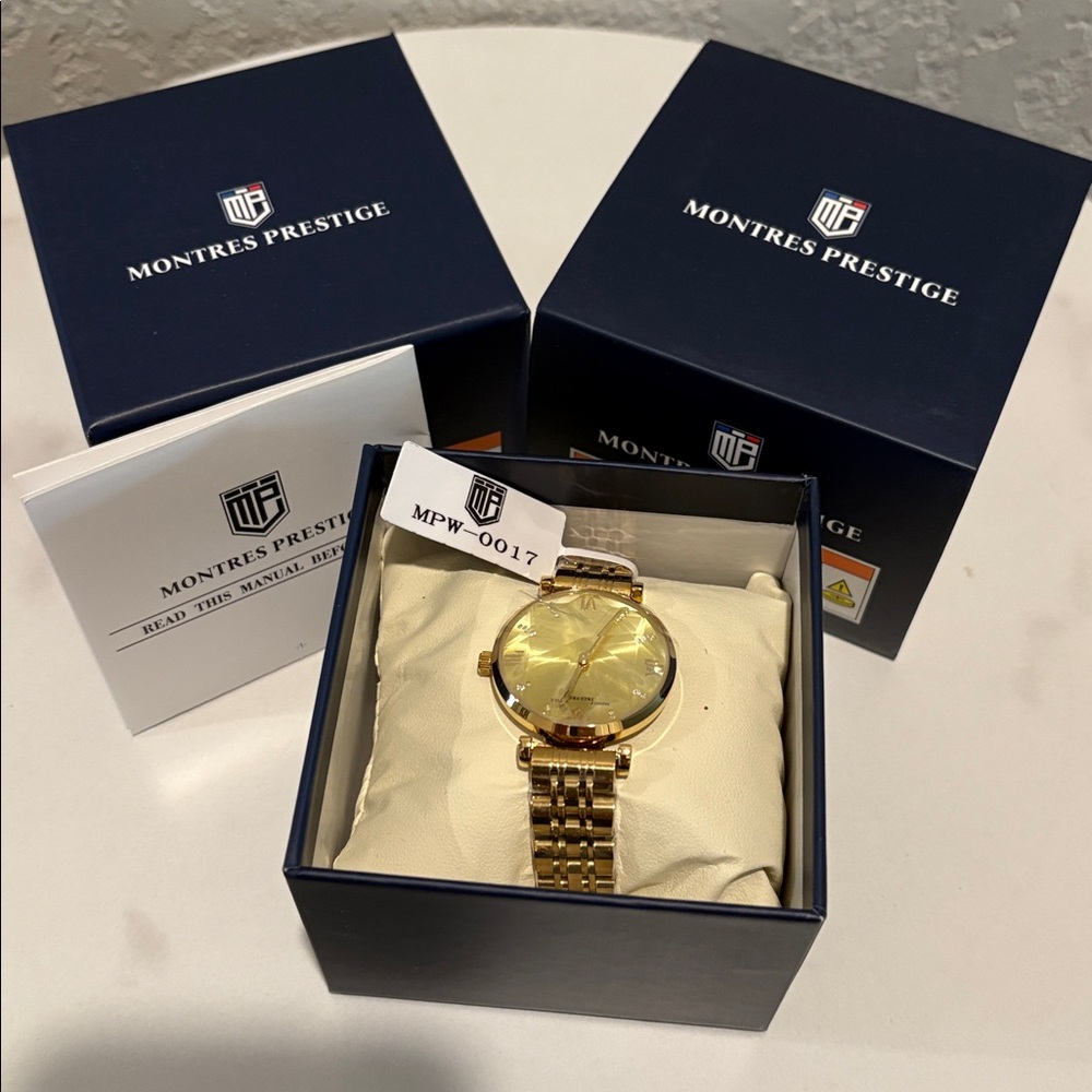 NWT Montres Prestige X Invicta Women's Watch - 32mm, Gold